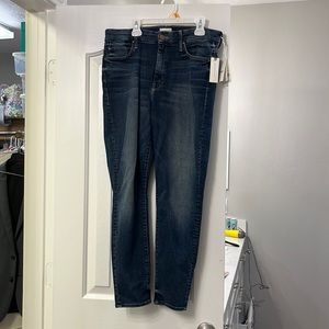 Mother Jeans High Waisted Looker Crop Size 31 NWT